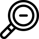 ui,magnifying glass,loupe,detective,zoom,zoom out